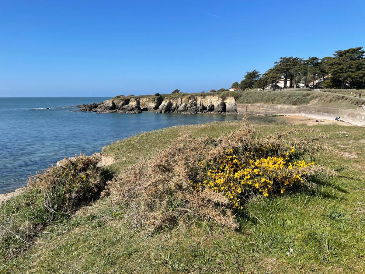 Appartement A 1 Pas De La Plage, Ambiance Boheme Naturel Prefailles Exterior photo